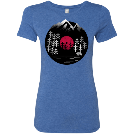 T-Shirts Vintage Royal / S Vinyl Nature Women's Triblend T-Shirt