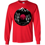 T-Shirts Red / YS Vinyl Nature Youth Long Sleeve T-Shirt