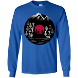 T-Shirts Royal / YS Vinyl Nature Youth Long Sleeve T-Shirt