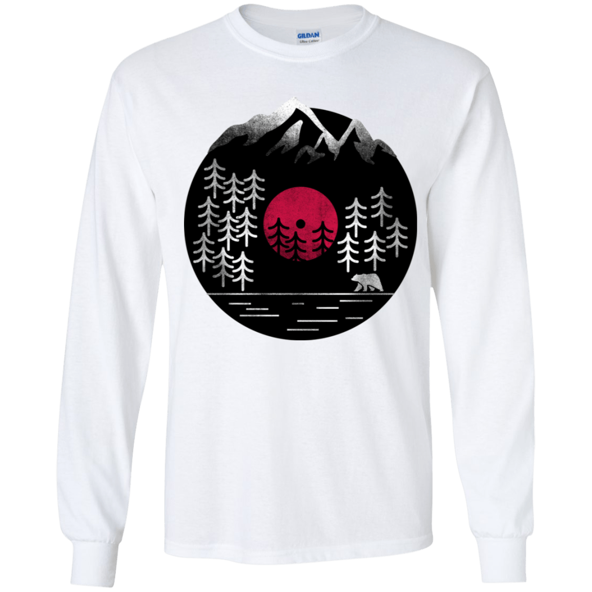 T-Shirts White / YS Vinyl Nature Youth Long Sleeve T-Shirt