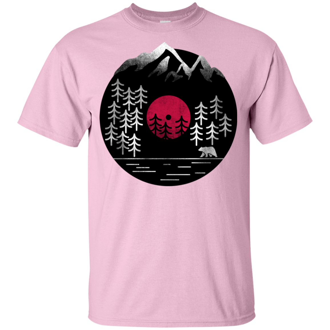 T-Shirts Light Pink / YXS Vinyl Nature Youth T-Shirt