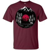 T-Shirts Maroon / YXS Vinyl Nature Youth T-Shirt