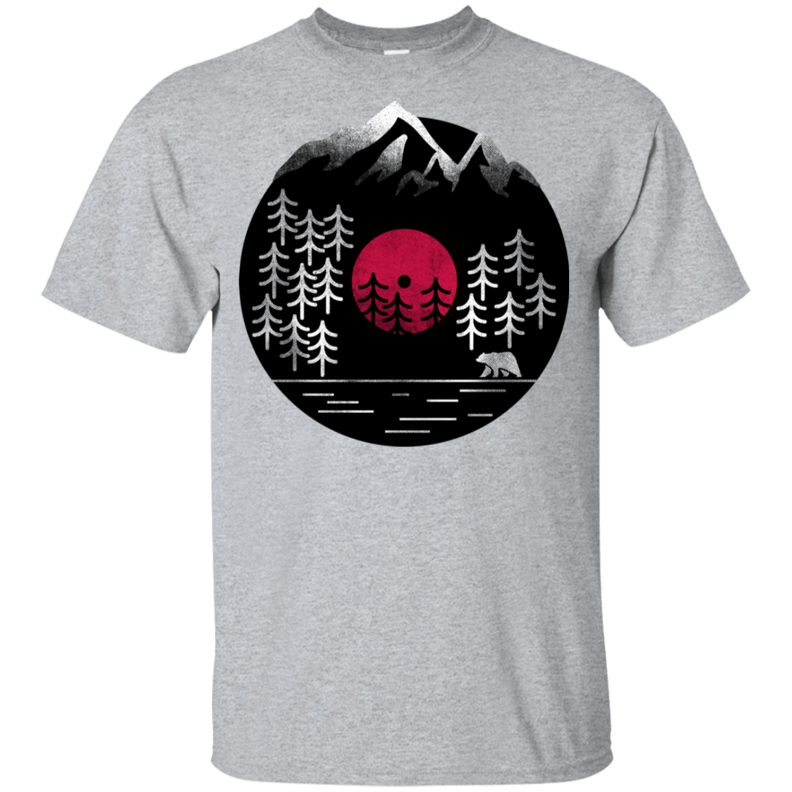 T-Shirts Sport Grey / YXS Vinyl Nature Youth T-Shirt