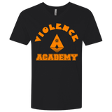 T-Shirts Black / X-Small Violence Academy Men's Premium V-Neck