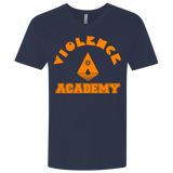 T-Shirts Midnight Navy / X-Small Violence Academy Men's Premium V-Neck