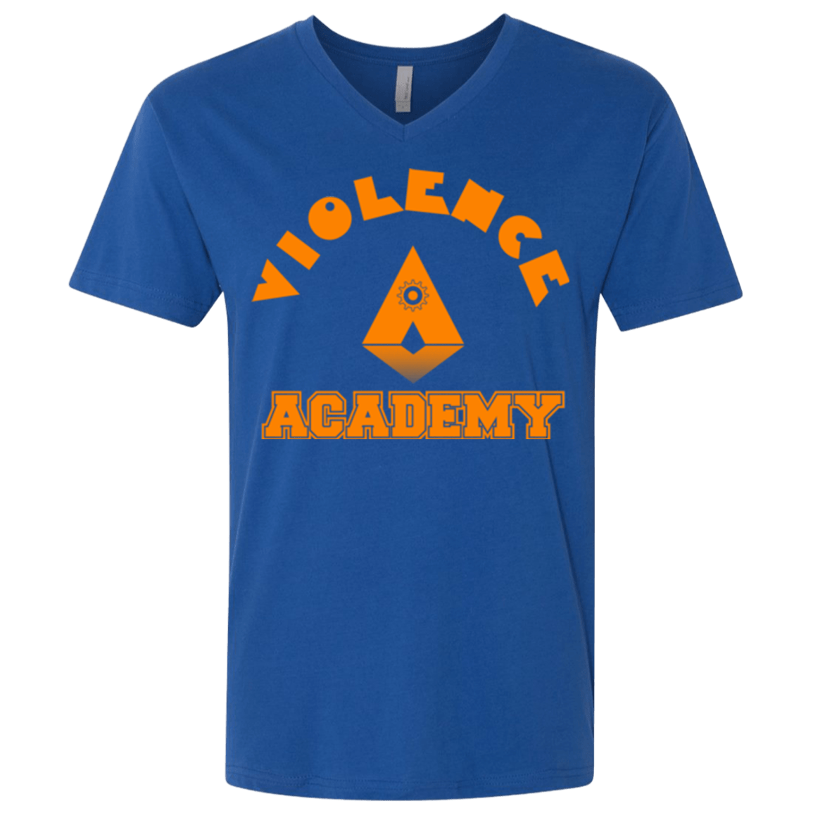 T-Shirts Royal / X-Small Violence Academy Men's Premium V-Neck