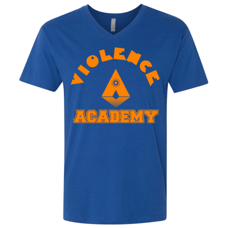 T-Shirts Royal / X-Small Violence Academy Men's Premium V-Neck