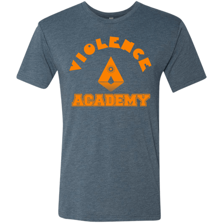 T-Shirts Indigo / Small Violence Academy Men's Triblend T-Shirt