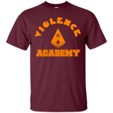 T-Shirts Maroon / Small Violence Academy T-Shirt