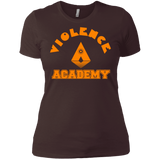 T-Shirts Dark Chocolate / X-Small Violence Academy Women's Premium T-Shirt