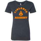 T-Shirts Vintage Navy / Small Violence Academy Women's Triblend T-Shirt