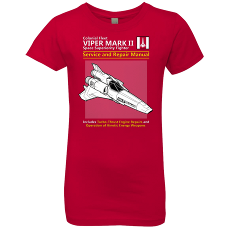T-Shirts Red / YXS VIPER SERVICE AND REPAIR MANUAL Girls Premium T-Shirt
