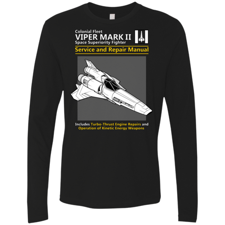 T-Shirts Black / Small VIPER SERVICE AND REPAIR MANUAL Men's Premium Long Sleeve