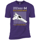 T-Shirts Purple / X-Small VIPER SERVICE AND REPAIR MANUAL Men's Premium T-Shirt