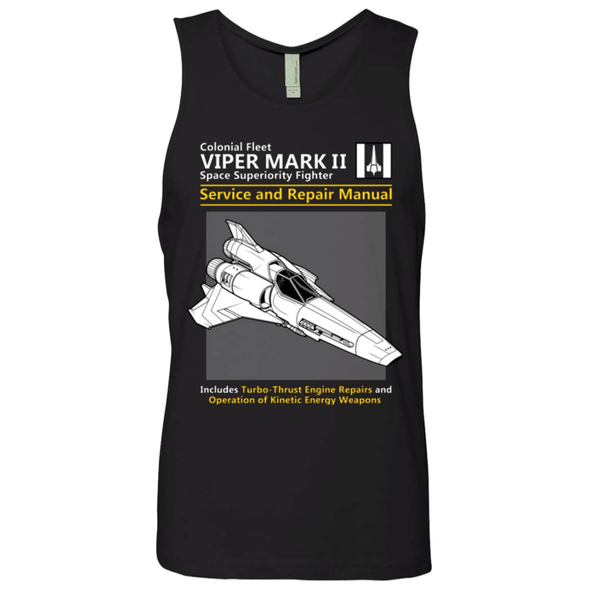 T-Shirts Black / Small VIPER SERVICE AND REPAIR MANUAL Men's Premium Tank Top