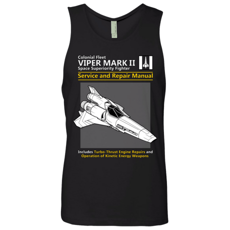 T-Shirts Black / Small VIPER SERVICE AND REPAIR MANUAL Men's Premium Tank Top