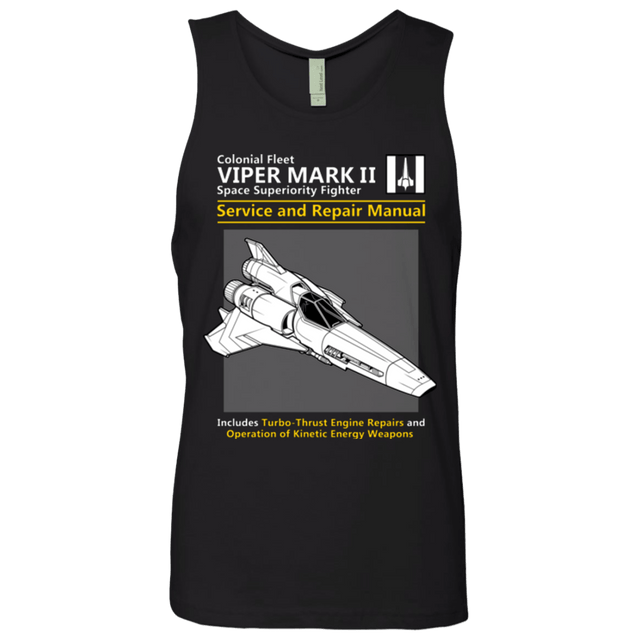 T-Shirts Black / Small VIPER SERVICE AND REPAIR MANUAL Men's Premium Tank Top