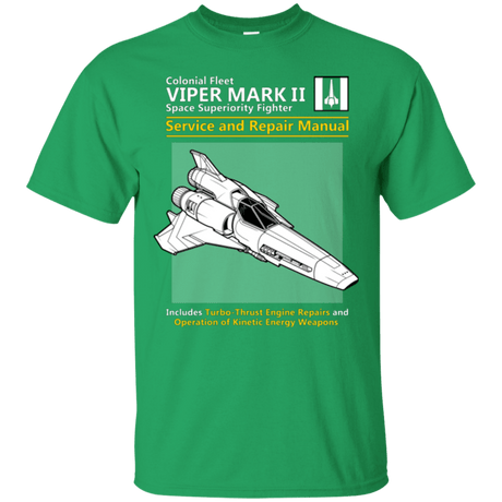 T-Shirts Irish Green / Small VIPER SERVICE AND REPAIR MANUAL T-Shirt