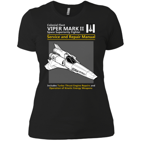 T-Shirts Black / X-Small VIPER SERVICE AND REPAIR MANUAL Women's Premium T-Shirt