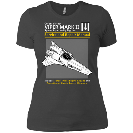 T-Shirts Heavy Metal / X-Small VIPER SERVICE AND REPAIR MANUAL Women's Premium T-Shirt