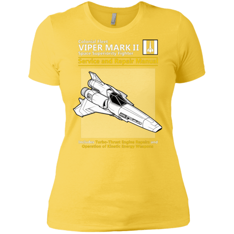 T-Shirts Vibrant Yellow / X-Small VIPER SERVICE AND REPAIR MANUAL Women's Premium T-Shirt