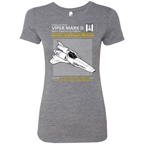 T-Shirts Premium Heather / Small VIPER SERVICE AND REPAIR MANUAL Women's Triblend T-Shirt