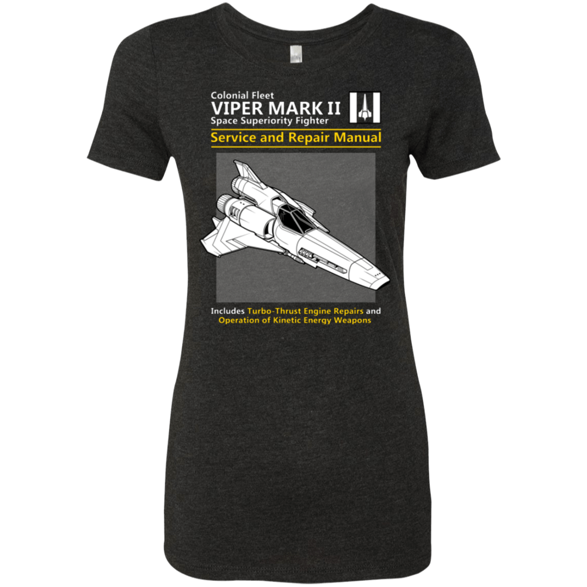 T-Shirts Vintage Black / Small VIPER SERVICE AND REPAIR MANUAL Women's Triblend T-Shirt