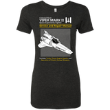 T-Shirts Vintage Black / Small VIPER SERVICE AND REPAIR MANUAL Women's Triblend T-Shirt