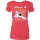 T-Shirts Vintage Red / Small VIPER SERVICE AND REPAIR MANUAL Women's Triblend T-Shirt