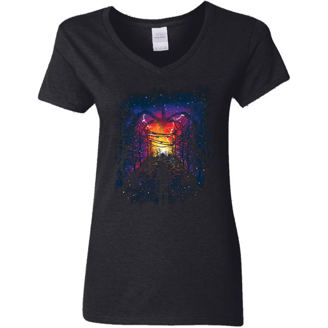T-Shirts Black / S Visions Women's V-Neck T-Shirt
