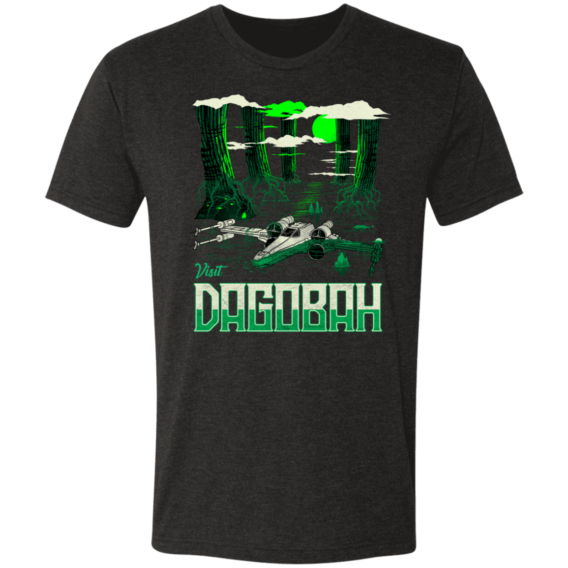 Visit Dagobah Men's Triblend T-Shirt