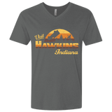T-Shirts Heavy Metal / X-Small Visit Hawkins Men's Premium V-Neck