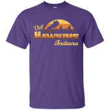 T-Shirts Purple / Small Visit Hawkins T-Shirt