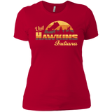 T-Shirts Red / X-Small Visit Hawkins Women's Premium T-Shirt