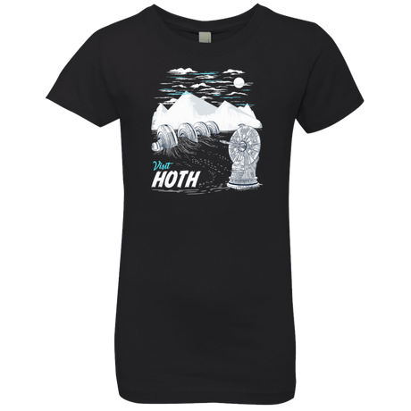 T-Shirts Black / YXS Visit Hoth Girls Premium T-Shirt