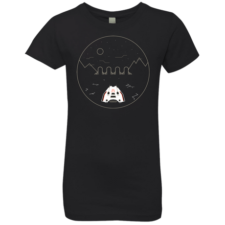 T-Shirts Black / YXS Visit Hoth Girls Premium T-Shirt