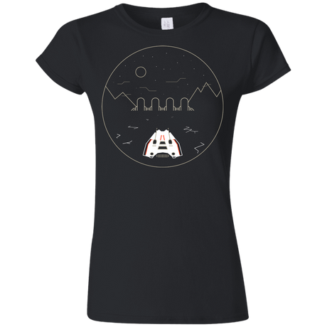 T-Shirts Black / S Visit Hoth Junior Slimmer-Fit T-Shirt