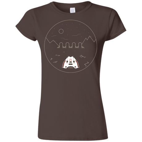 T-Shirts Dark Chocolate / S Visit Hoth Junior Slimmer-Fit T-Shirt