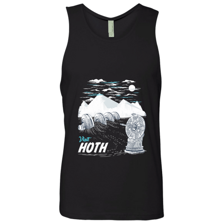 T-Shirts Black / S Visit Hoth Men's Premium Tank Top