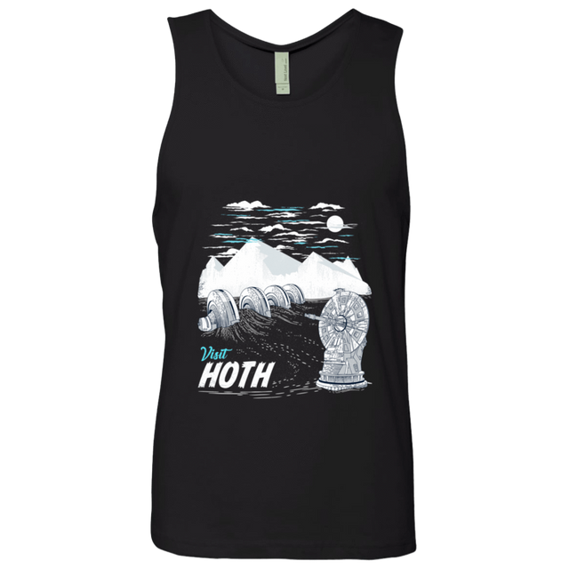 T-Shirts Black / S Visit Hoth Men's Premium Tank Top