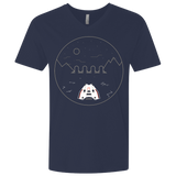 T-Shirts Midnight Navy / X-Small Visit Hoth Men's Premium V-Neck