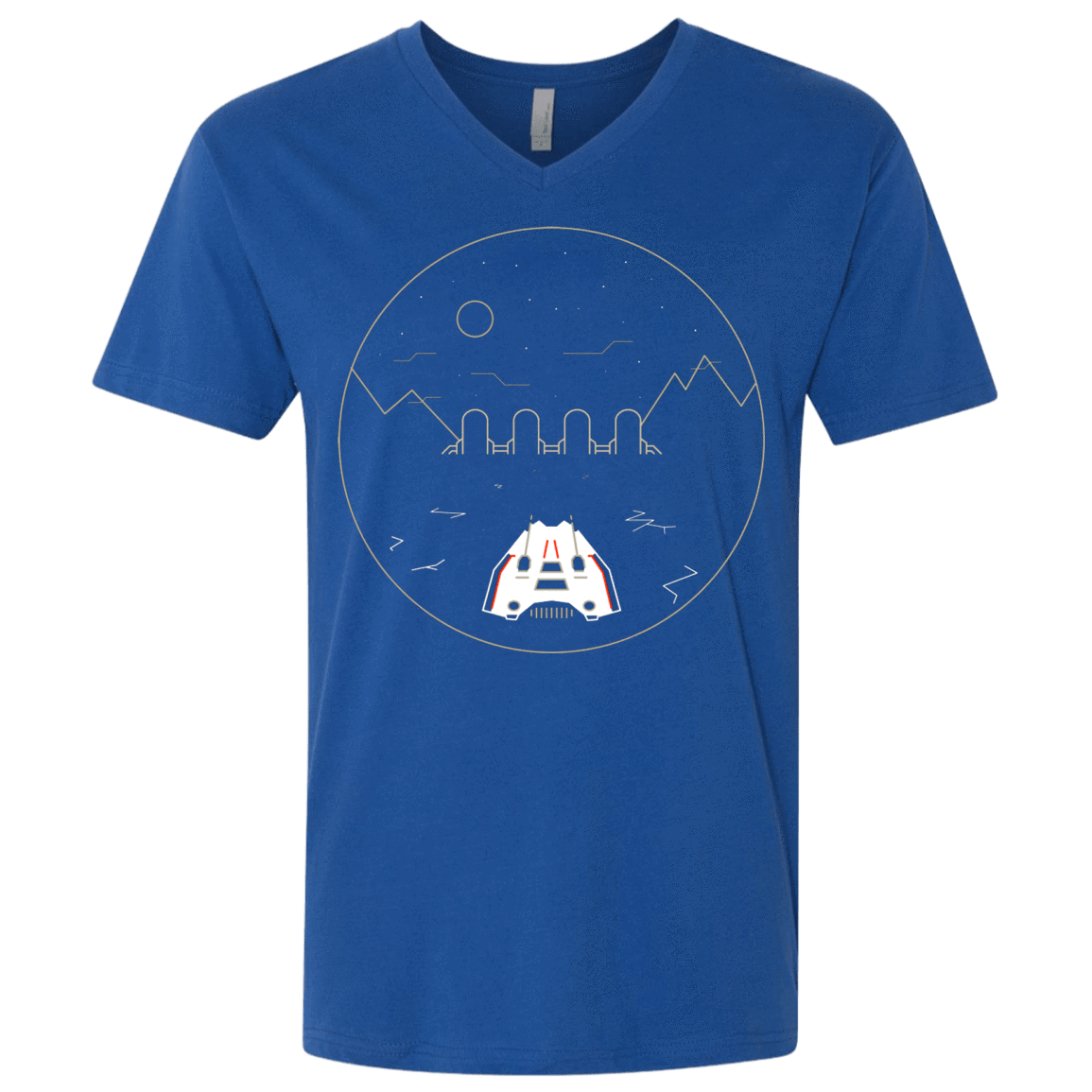 T-Shirts Royal / X-Small Visit Hoth Men's Premium V-Neck