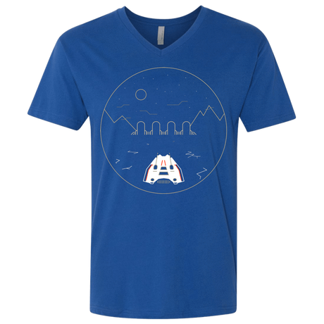 T-Shirts Royal / X-Small Visit Hoth Men's Premium V-Neck