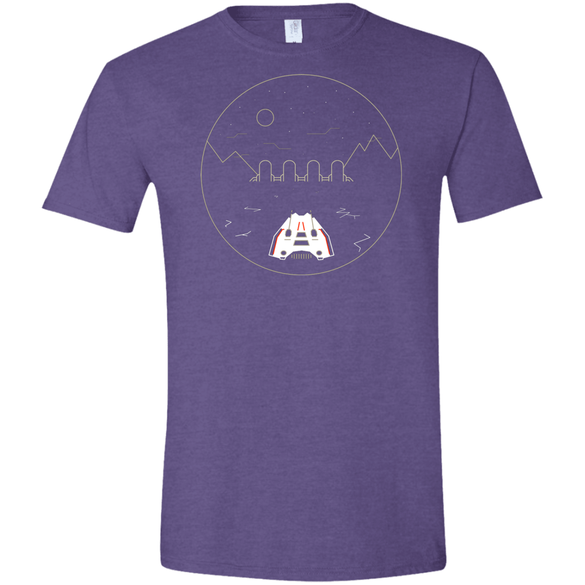 Visit Hoth Men's Semi-Fitted Softstyle