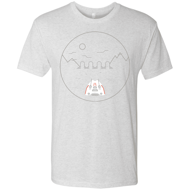 T-Shirts Heather White / S Visit Hoth Men's Triblend T-Shirt