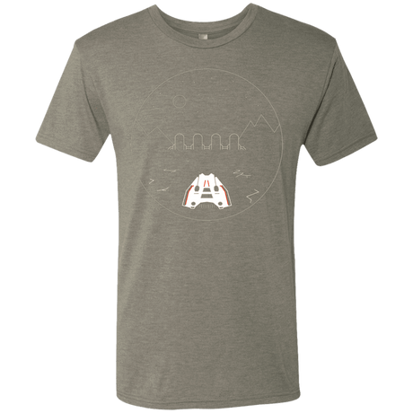 T-Shirts Venetian Grey / S Visit Hoth Men's Triblend T-Shirt