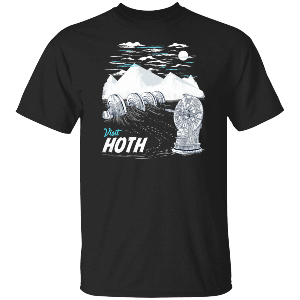 T-Shirts Black / S Visit Hoth T-Shirt