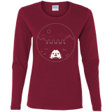 T-Shirts Cardinal / S Visit Hoth Women's Long Sleeve T-Shirt
