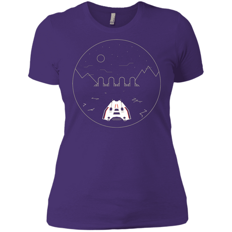 T-Shirts Purple Rush/ / X-Small Visit Hoth Women's Premium T-Shirt