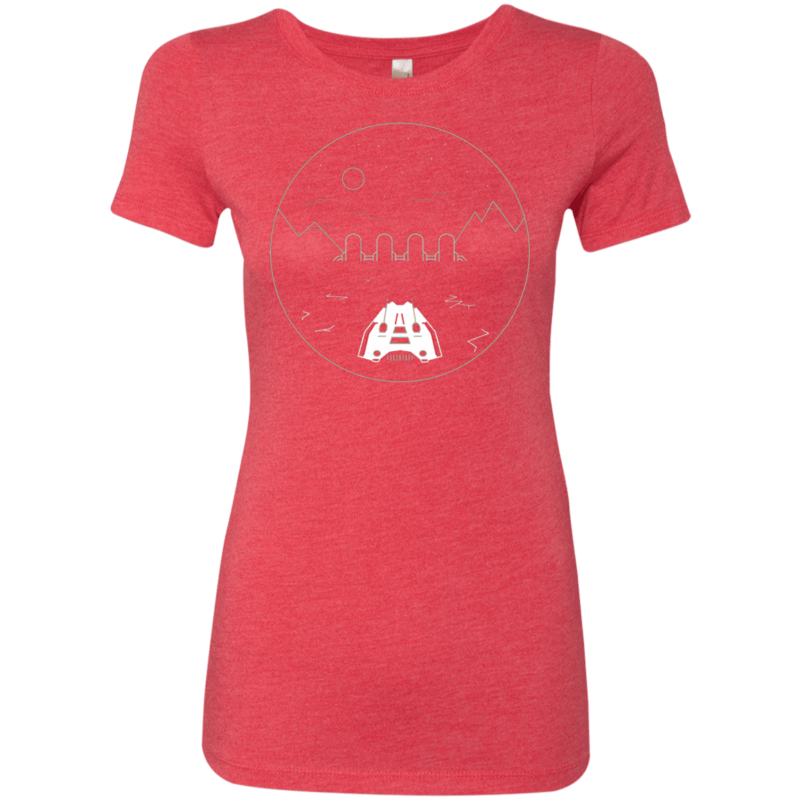 T-Shirts Vintage Red / S Visit Hoth Women's Triblend T-Shirt